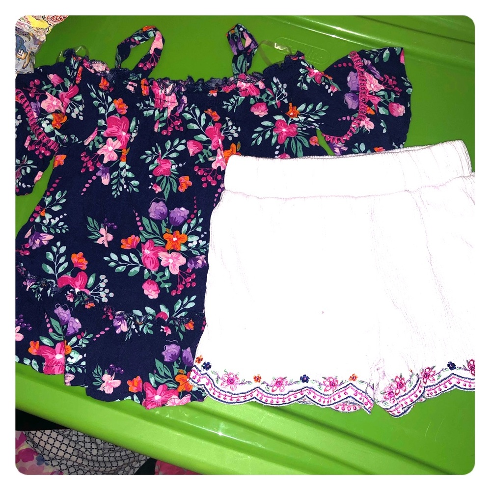 Toddler girls outfit set